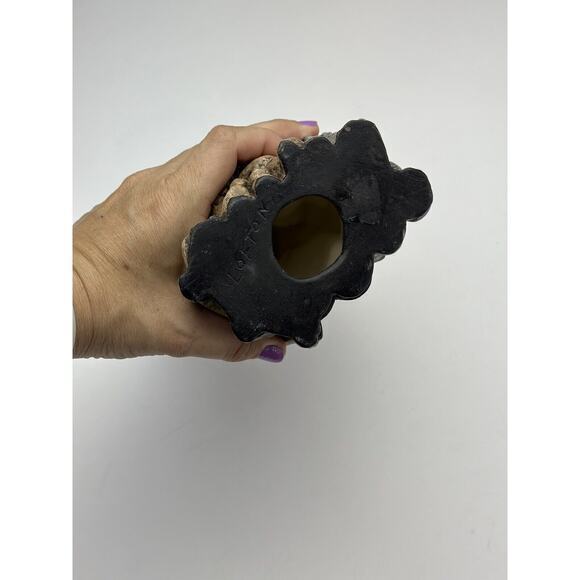 Christmas Santa Claus With Noah Arc Animals‎ Ceramic Signed - Picture 5 of 5